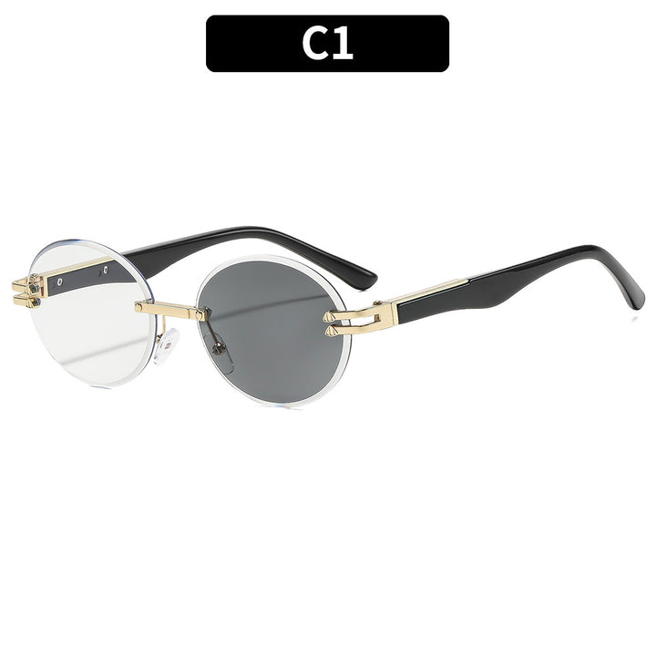 Deluxe Round Frame Sunglasses