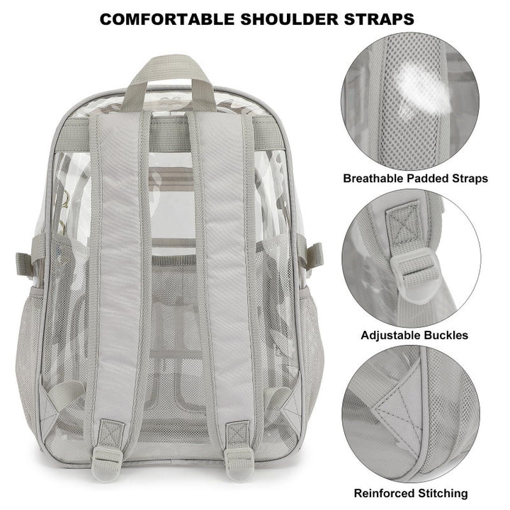 Transparent Multifunctional Backpack Bag Kalsten