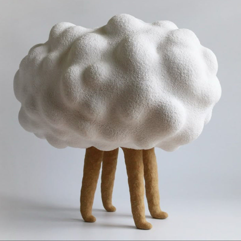 Creative Cloud-Shaped Decorative Sculpture
