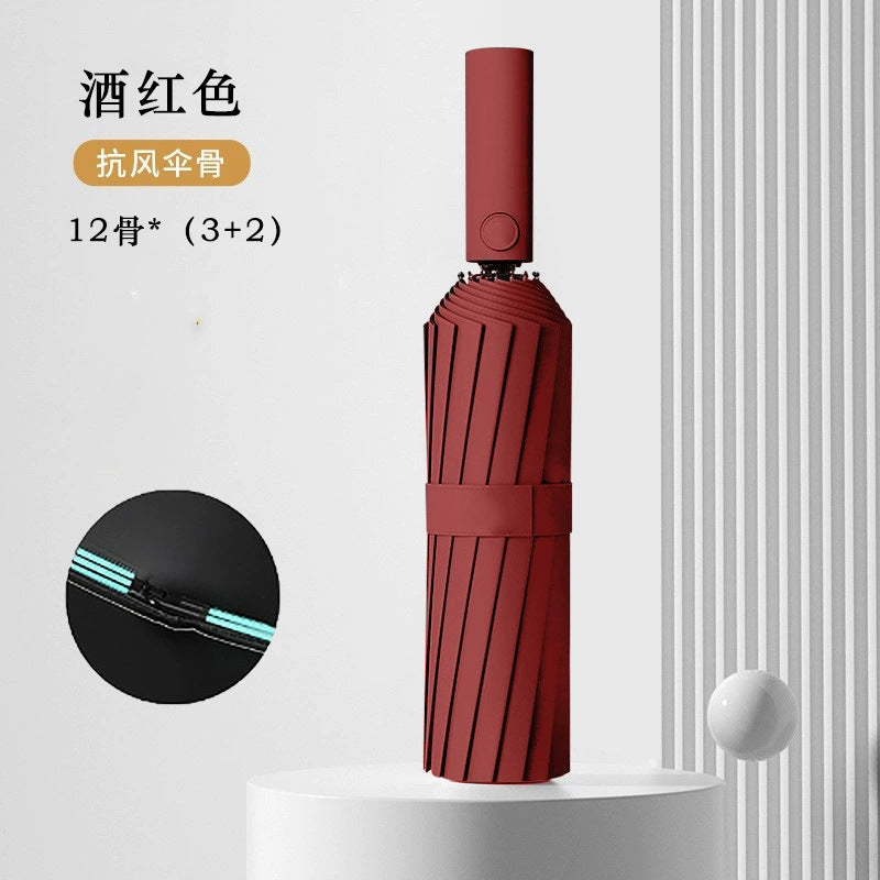 Women's Folding Umbrella with Sturdy Frame and UV Protection Kalsten