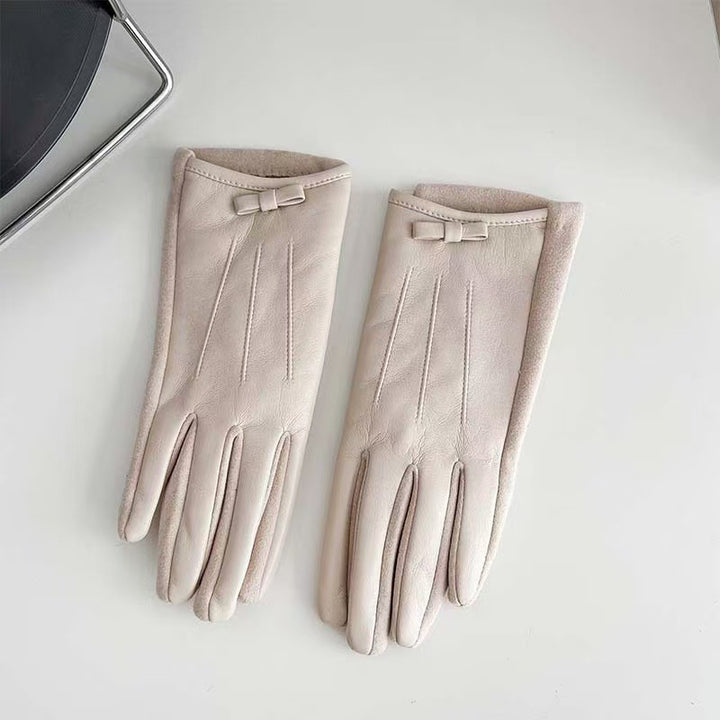 Elegant Leather Touchscreen Gloves Kalsten