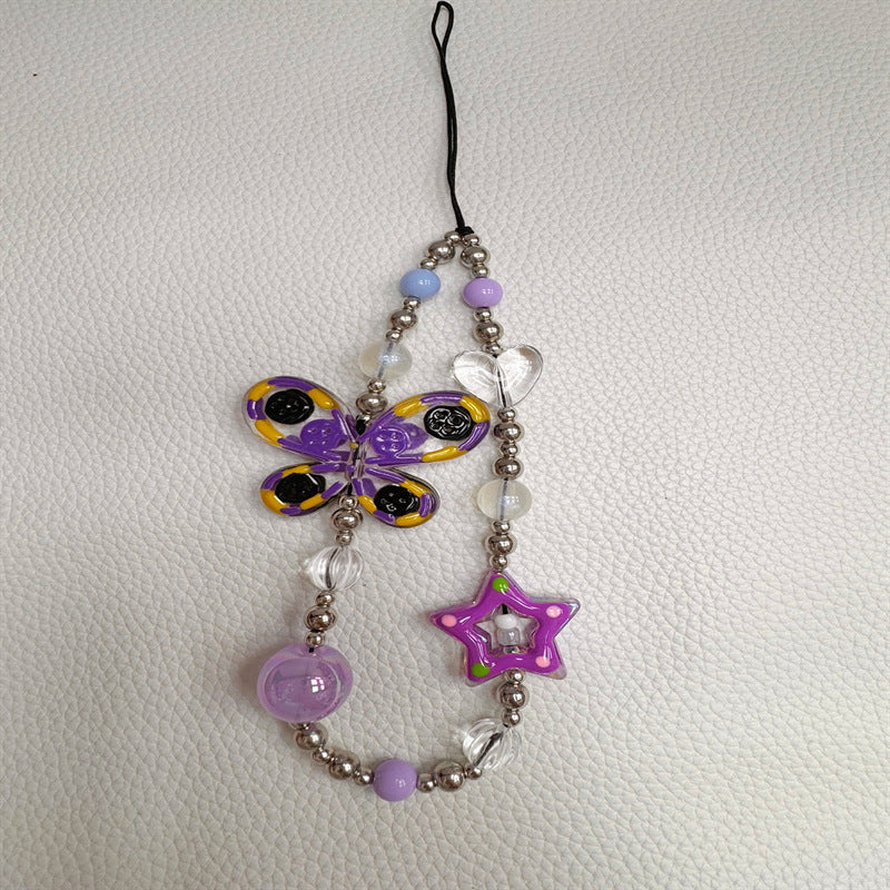 Beaded Butterfly and Star Accessory Kalsten
