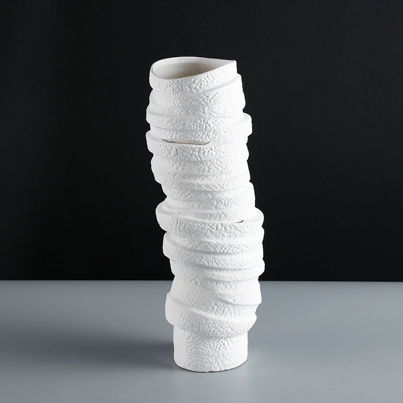 Textured Modern Decorative Vase