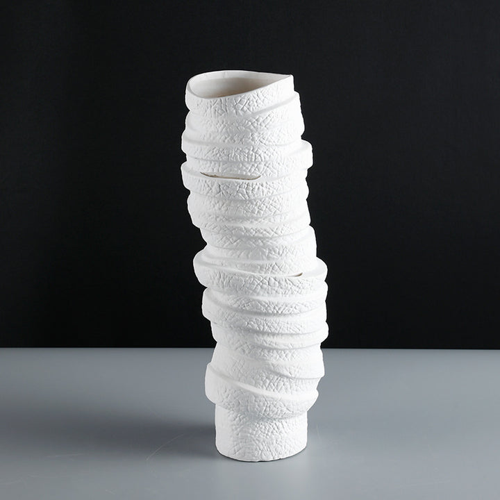 Textured Modern Decorative Vase