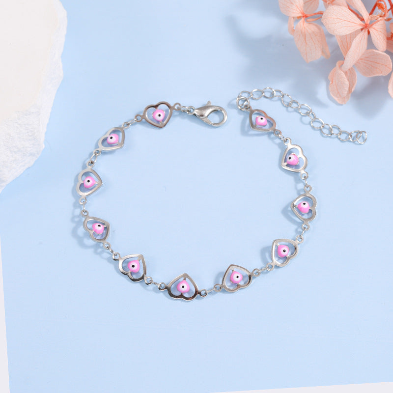 Heart-Shaped Beaded Bracelet Kalsten
