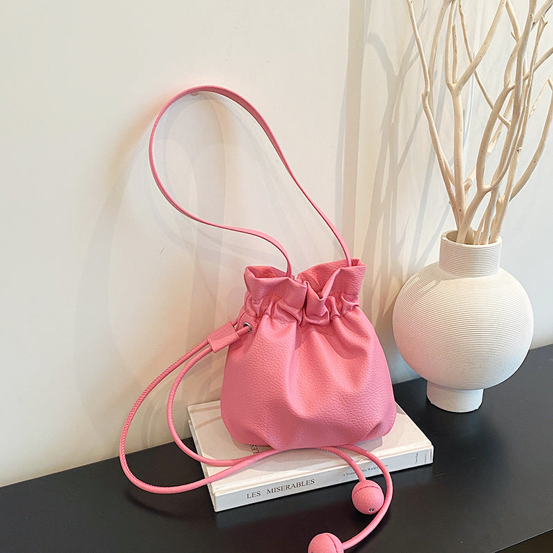 WoStylish Drawstring Bucket Handbag Kalsten
