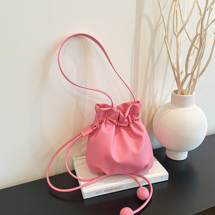 WoStylish Drawstring Bucket Handbag Kalsten