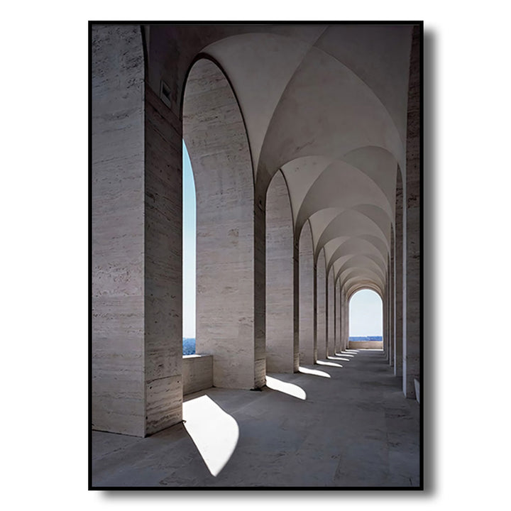 Elegant Architectural Canvas Print