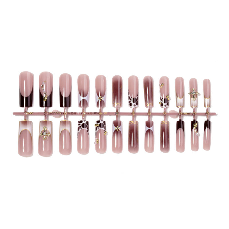 Elegant Decorative Press-On Nail Set kalsten