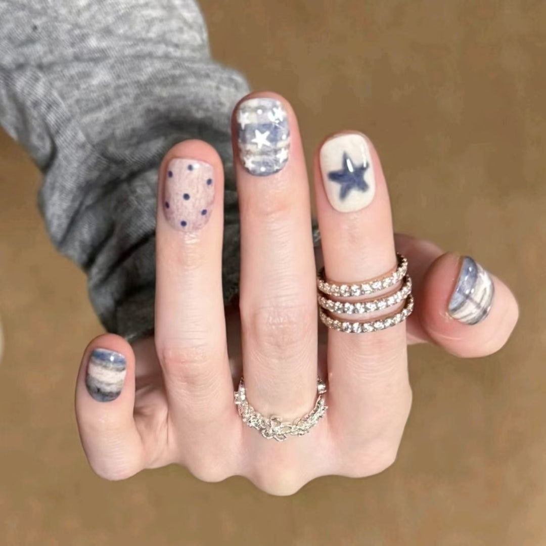 Trendy Graphic Nail Art Set Kalsten