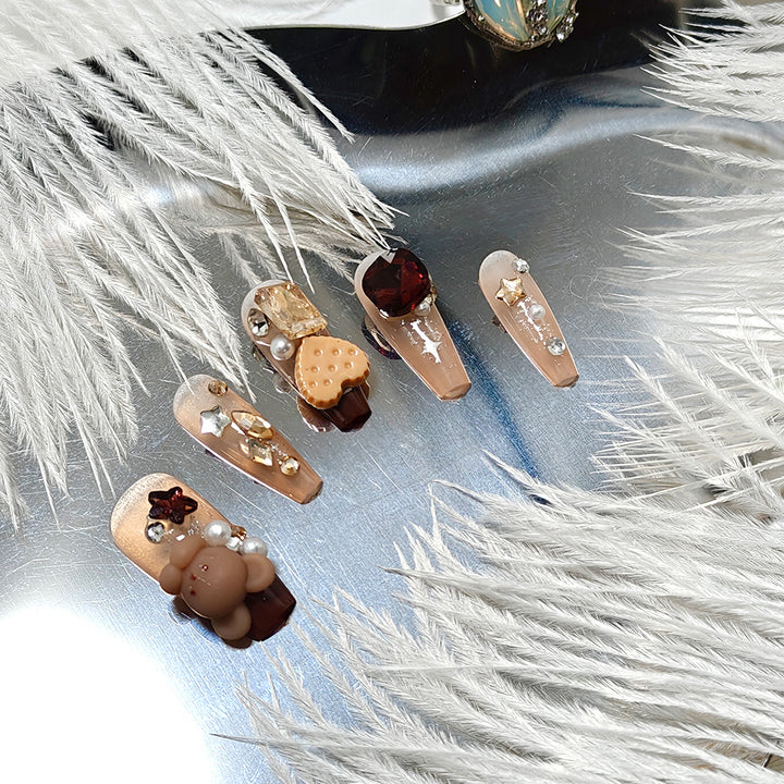 Creative Nail Art with 3D Designs Kalsten
