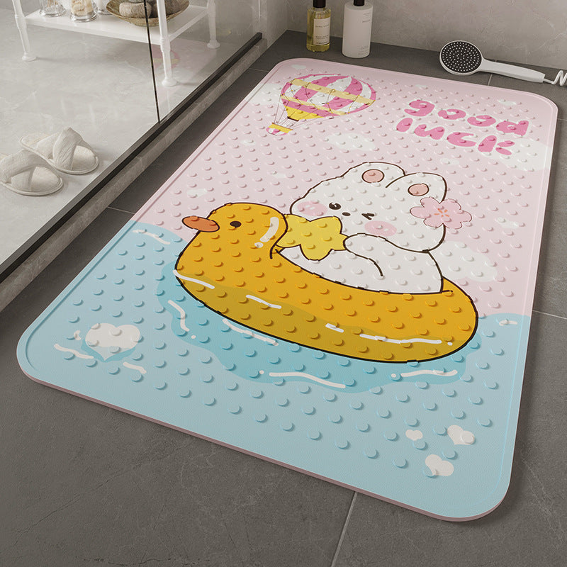 Cute Cartoon Bath Mat Kalsten
