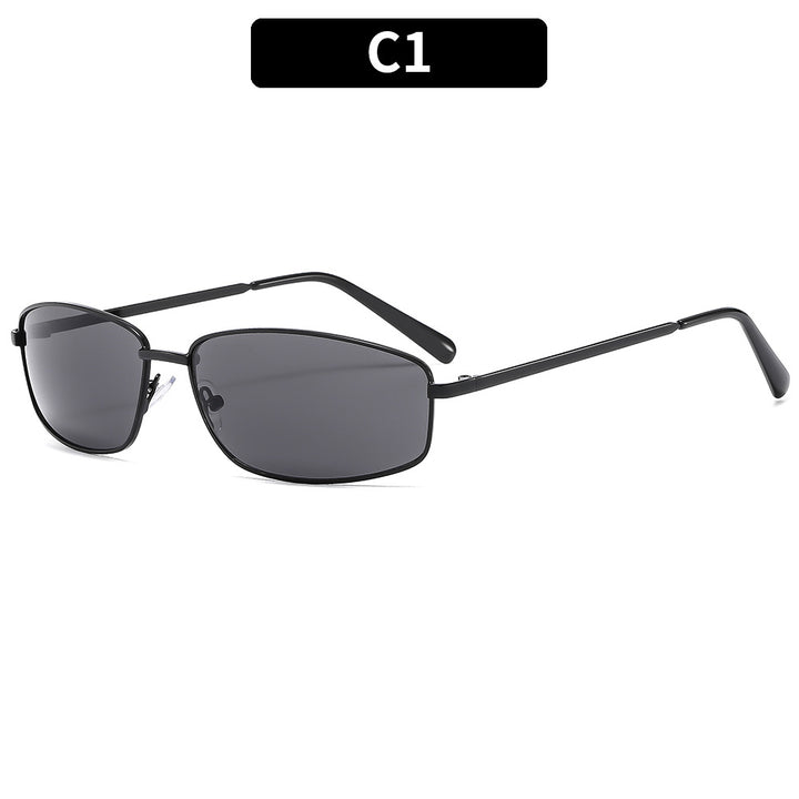 Stylish Rectangular Frame Sunglasses