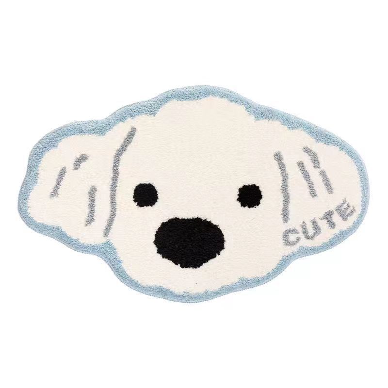Cute Dog-Themed Bath Mat Kalsten