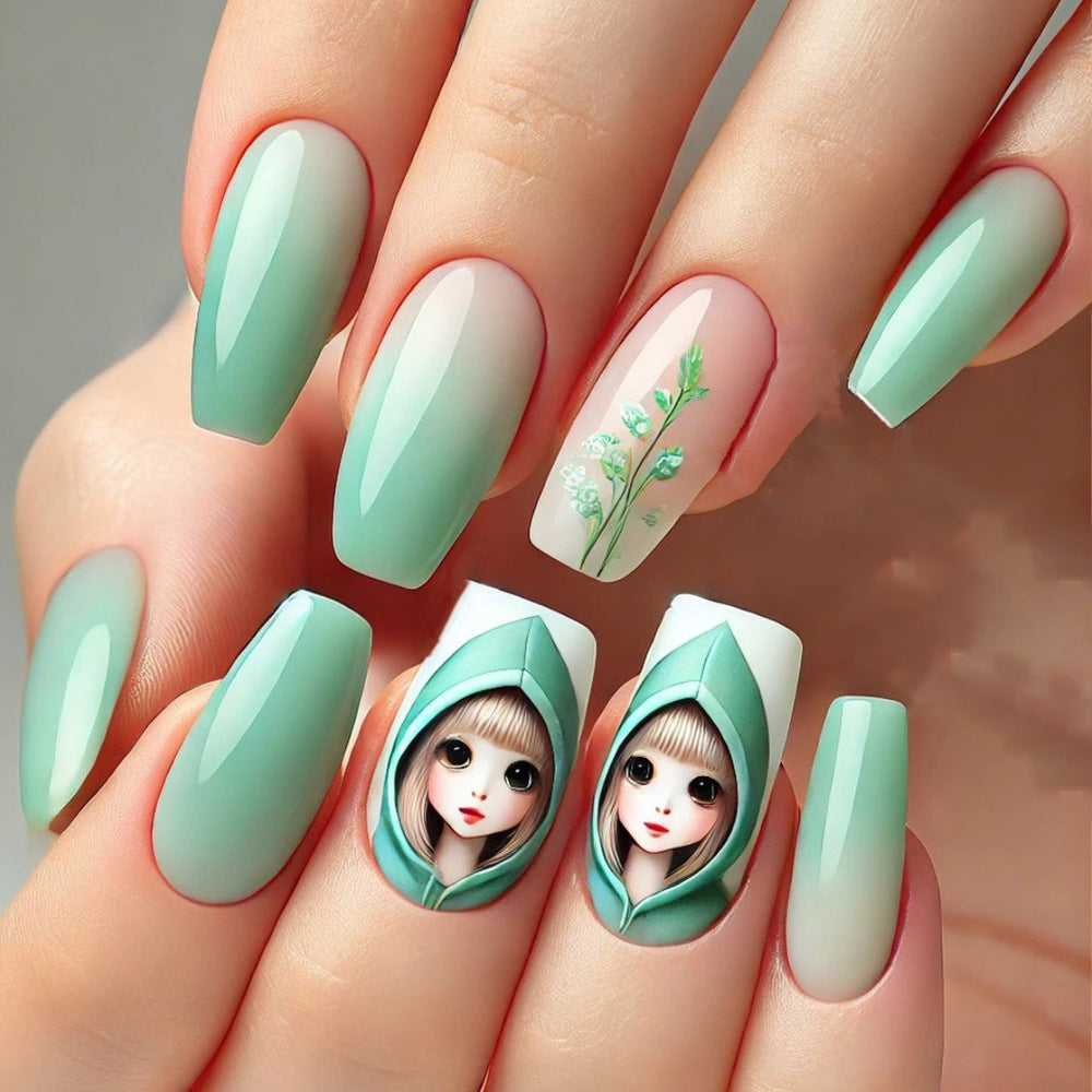 Artistic Character Design Press-On Nails Kalsten