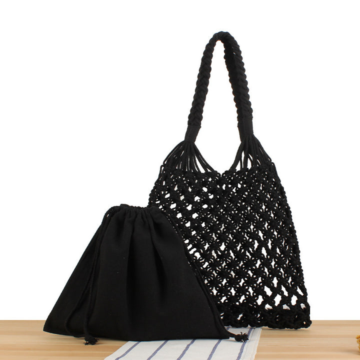 Net bag with integrated pouch Kalsten