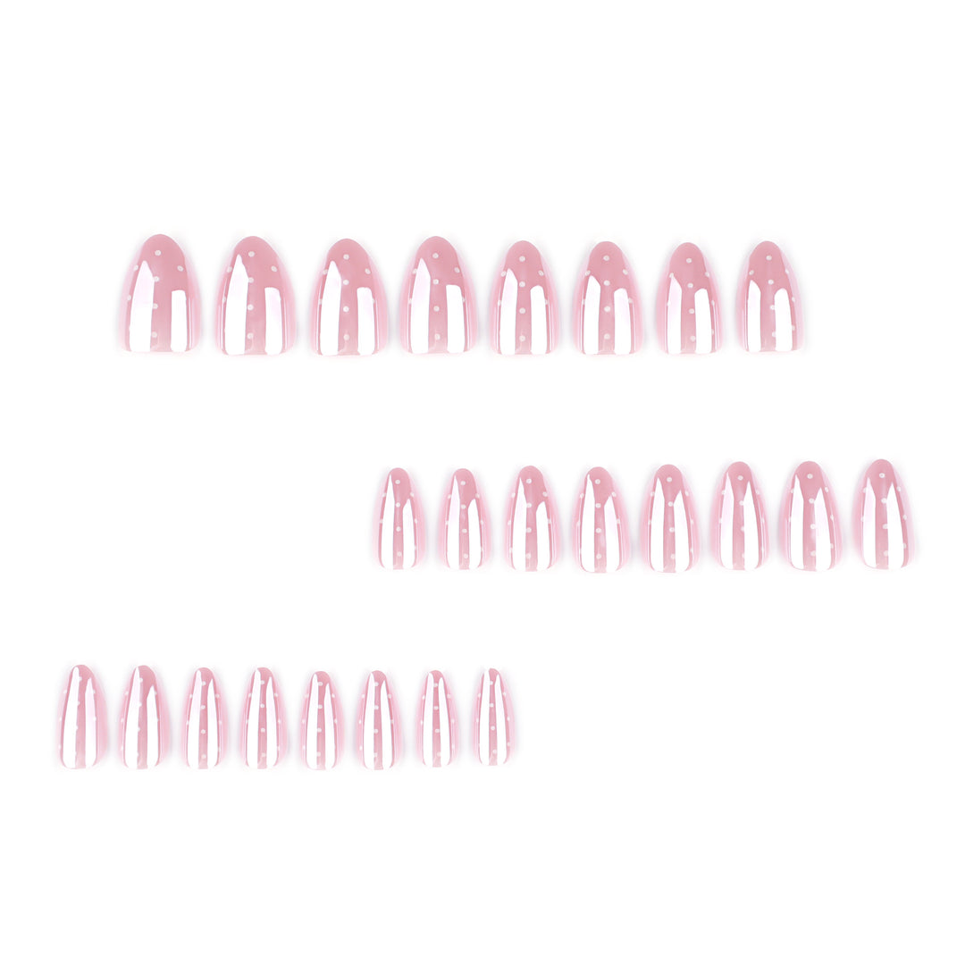 Elegant Nail Extensions with Gloss Finish Kalsten