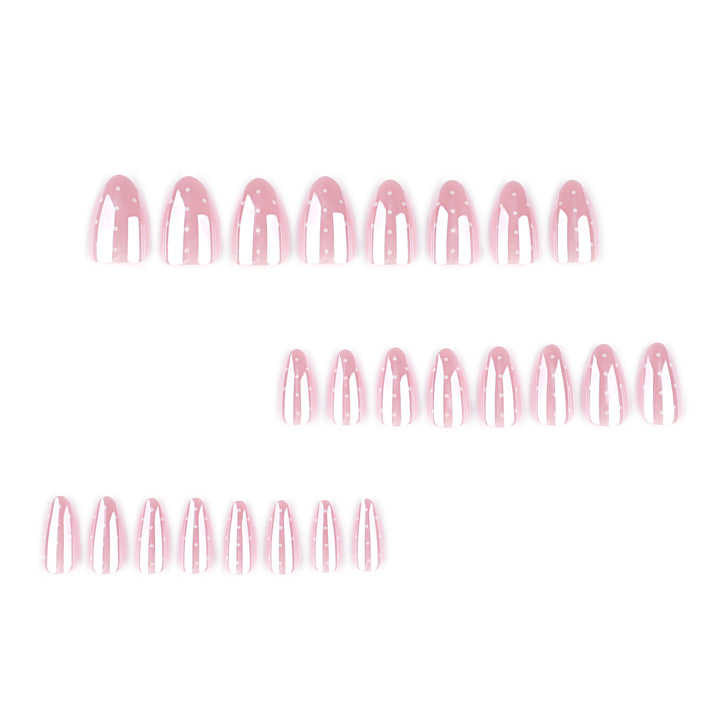 Elegant Nail Extensions with Gloss Finish Kalsten