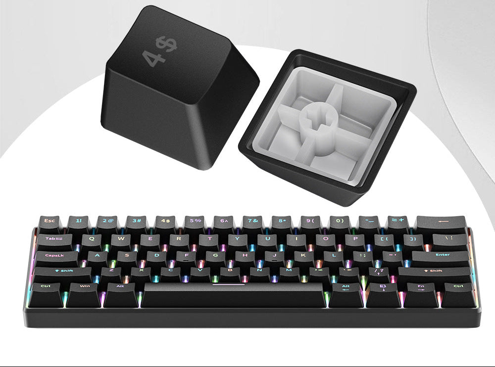 RGB Compact Mechanical Keyboard with Ultra-Responsive Switches Kalsten