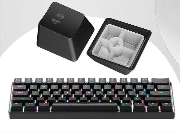 RGB Compact Mechanical Keyboard with Ultra-Responsive Switches Kalsten