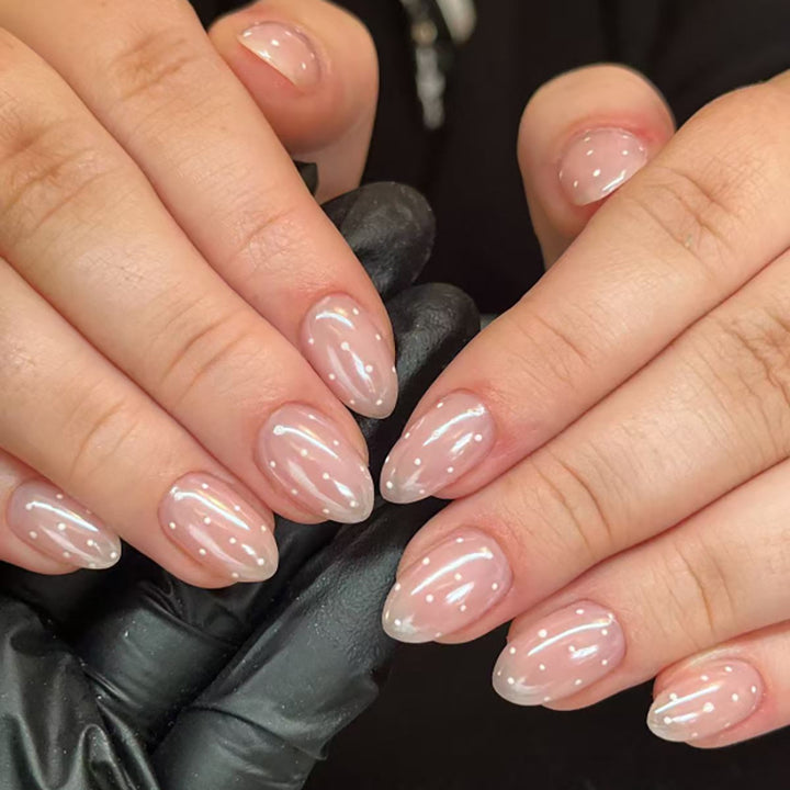 Elegant artificial nails with floral accents Kalsten