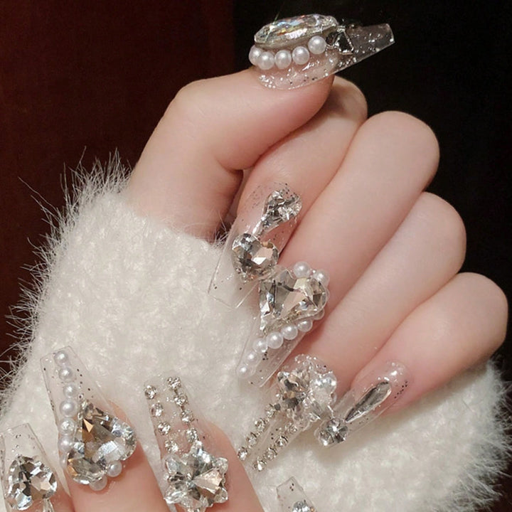 Deluxe Rhinestone Nail Art Enhancements Kalsten