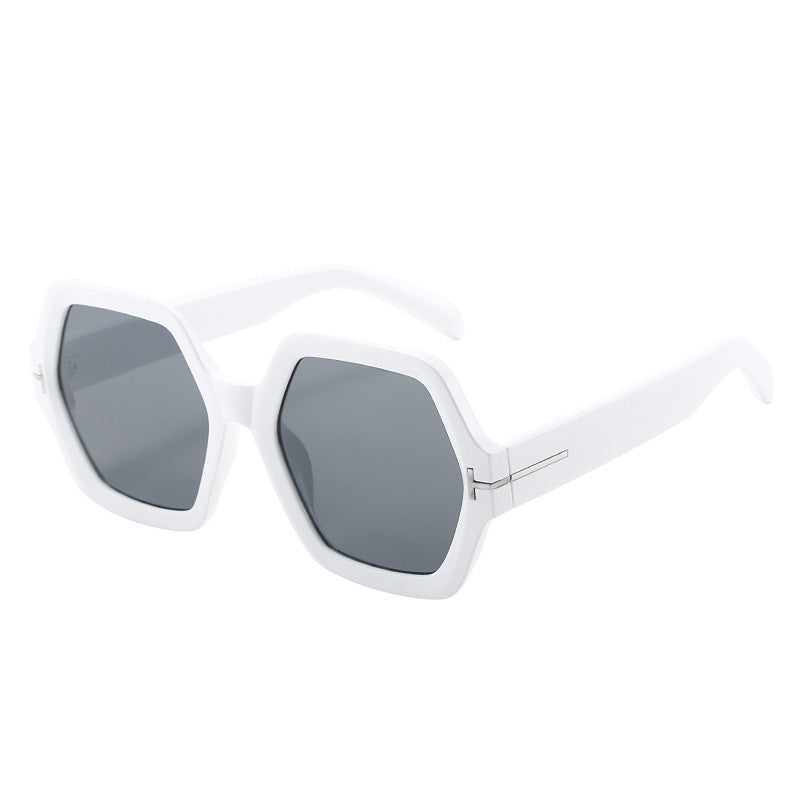 Stylish Oversized Hexagonal Sunglasses Kalsten