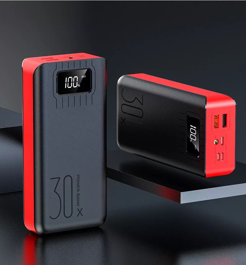 High-performance power bank with intelligent LCD display and two USB ports Kalsten