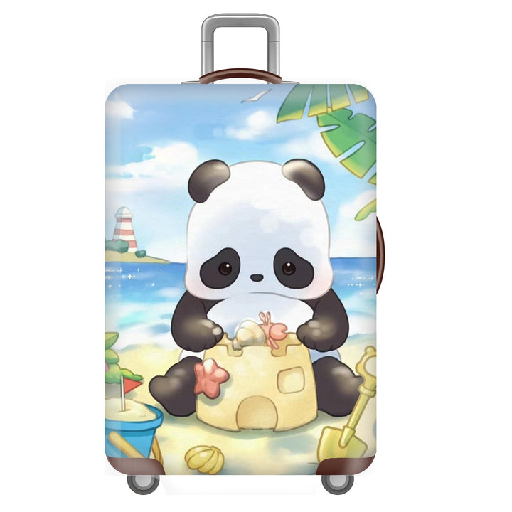 Unisex Hard-shell Travel Suitcase with Funny Panda Design Kalsten