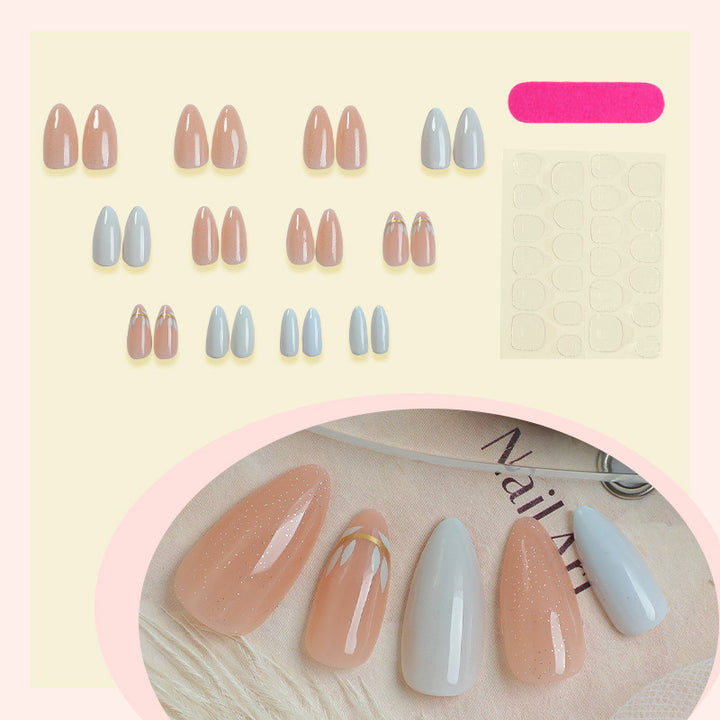Premium Glossy Press-On Nail Set Kalsten 1788496233