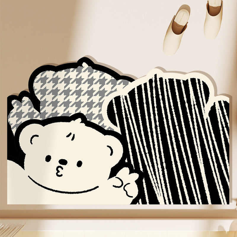 Cute Cartoon Bunny Decorative Doormat Kalsten