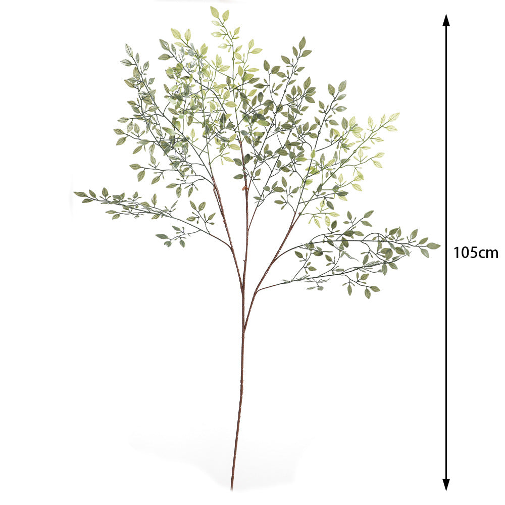 Decorative Artificial Branch with Delicate Leaves