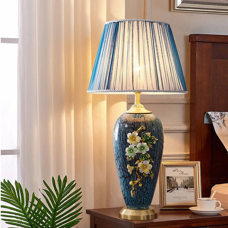 Ornate Floral Table Lamp