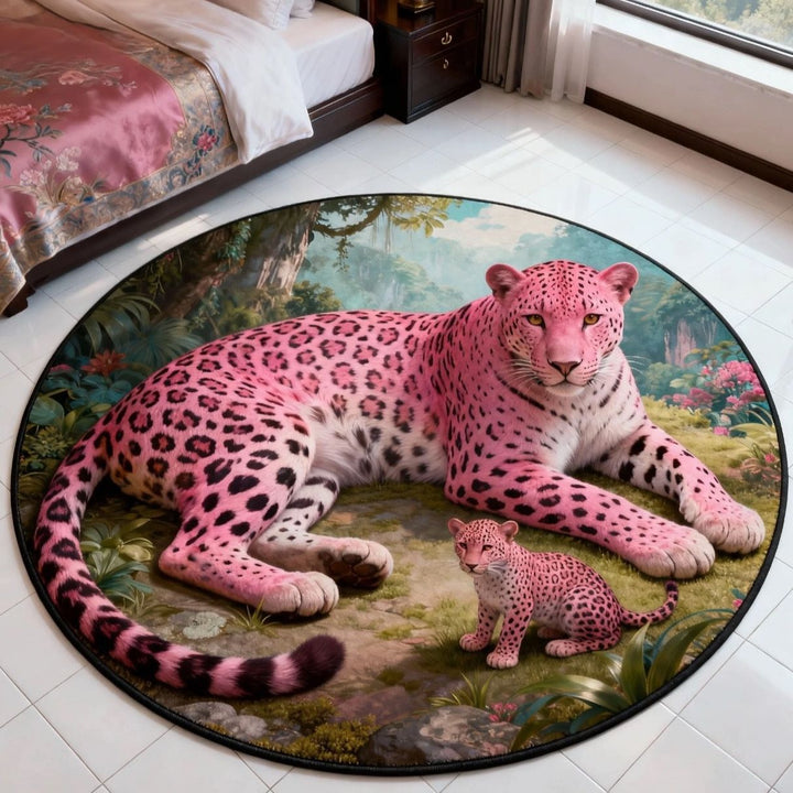 Artistic Horse-Themed Area Rug