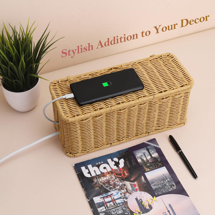 Practical Electronics Organizer Basket Kalsten