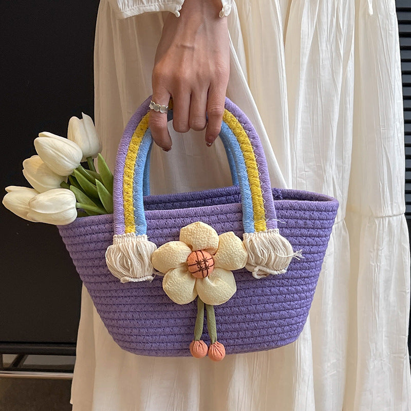Decorative Crochet Handbag