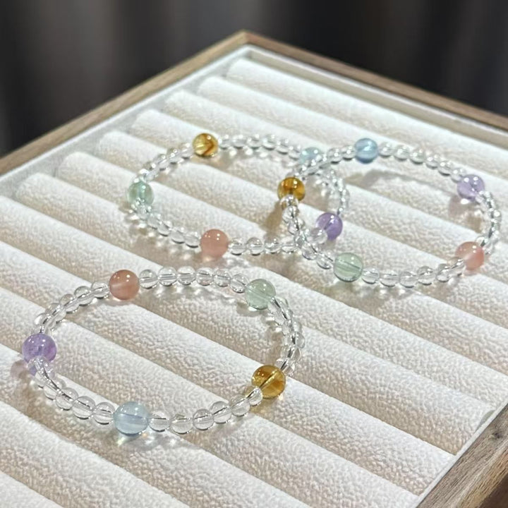 Adjustable Gemstone Stretch Bracelet Kalsten