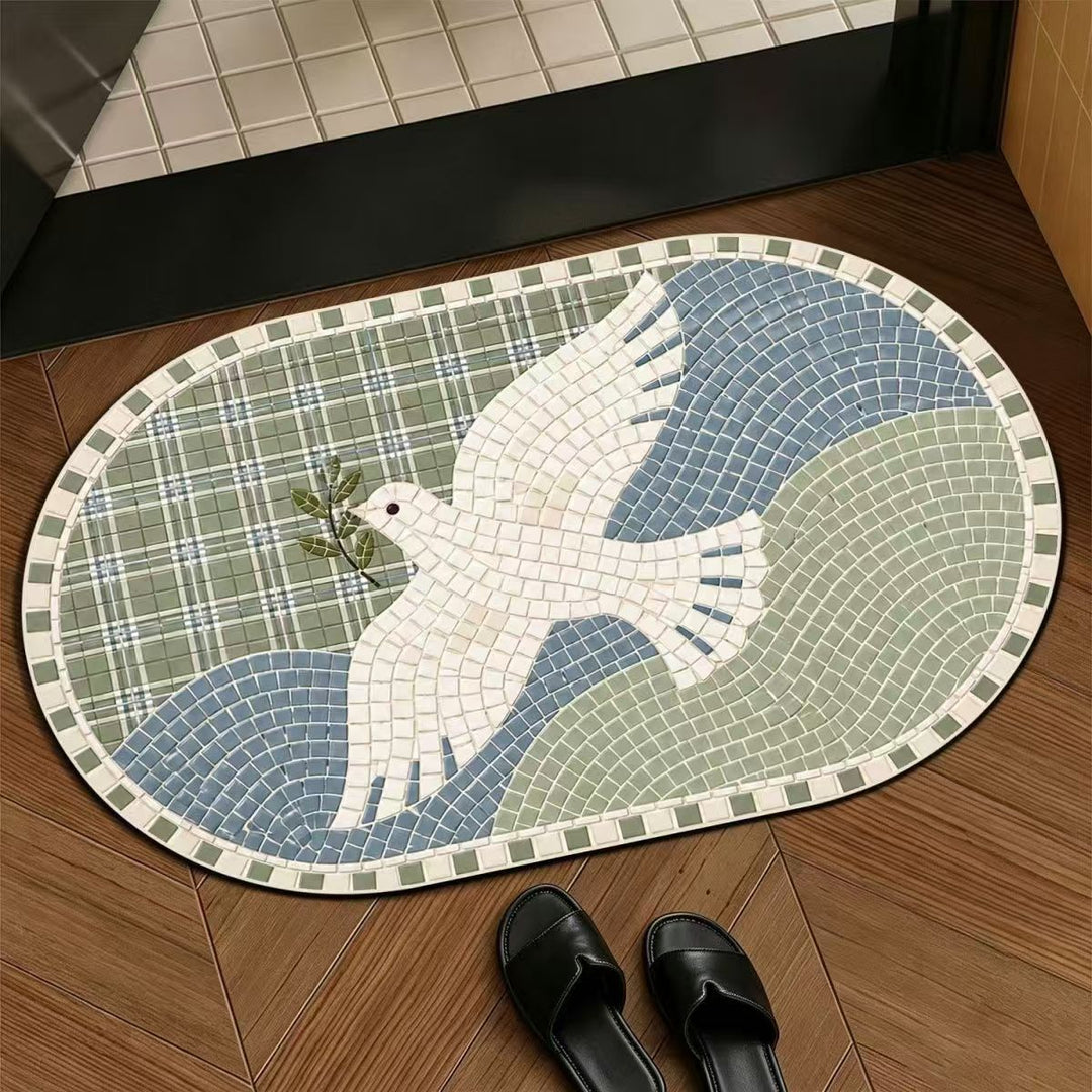 Decorative Mosaic Doormat Kalsten