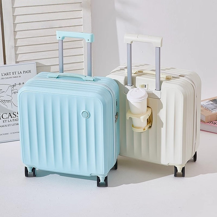 Women's Lightweight Hard-Shell Carry-On Luggage Kalsten