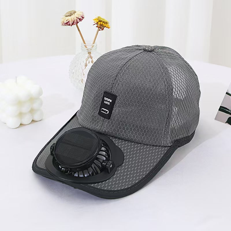 breathable mesh baseball cap with adjustable back strap and curved brim Kalsten