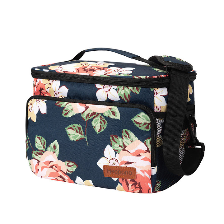 Insulated Multi-Compartment Lunch Cooler