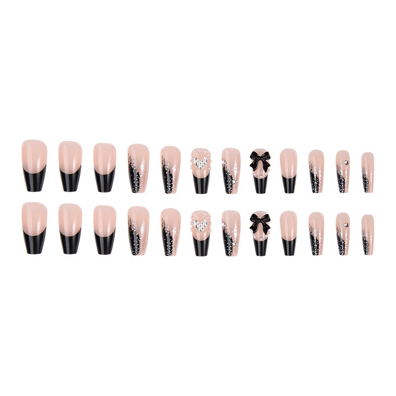 Glamorous Decorative Press-On Nail Art