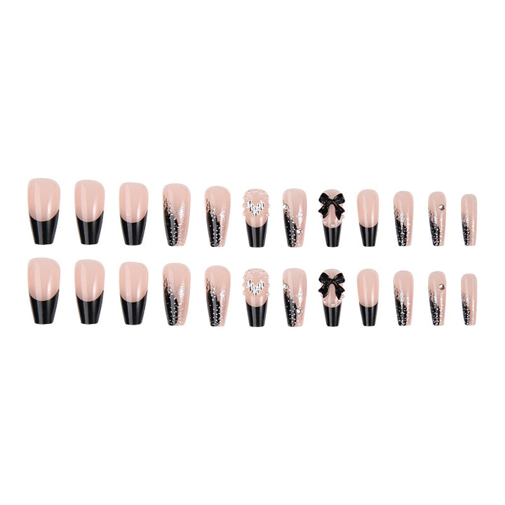 Glamorous Decorative Press-On Nail Art