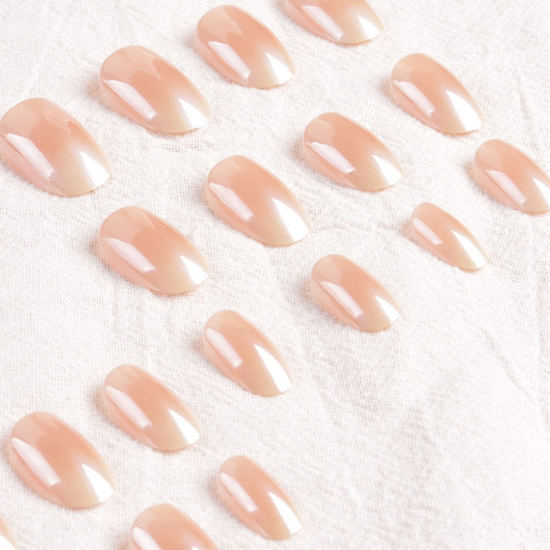Natural Ombre Press-On Nails Kalsten