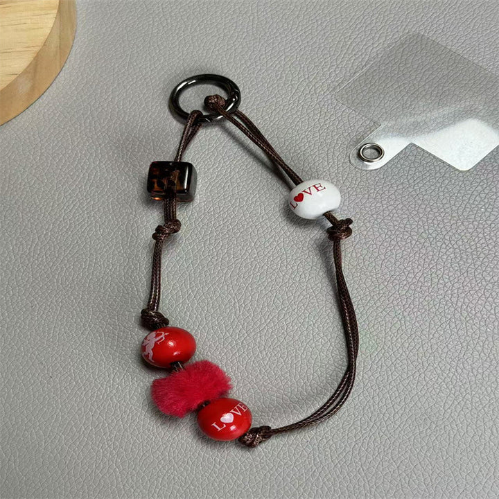 Decorative Beaded Keychain Kalsten 1790135971
