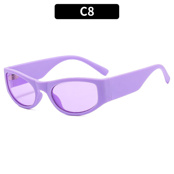 Contemporary Cat-Eye Sunglasses