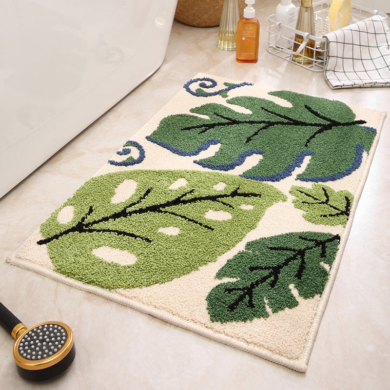 Abstract Pattern Bath Mat for Bathroom