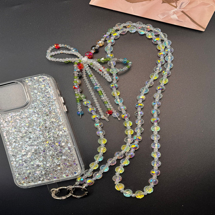 Multi-Strand Beaded Eyewear Necklace Kalsten