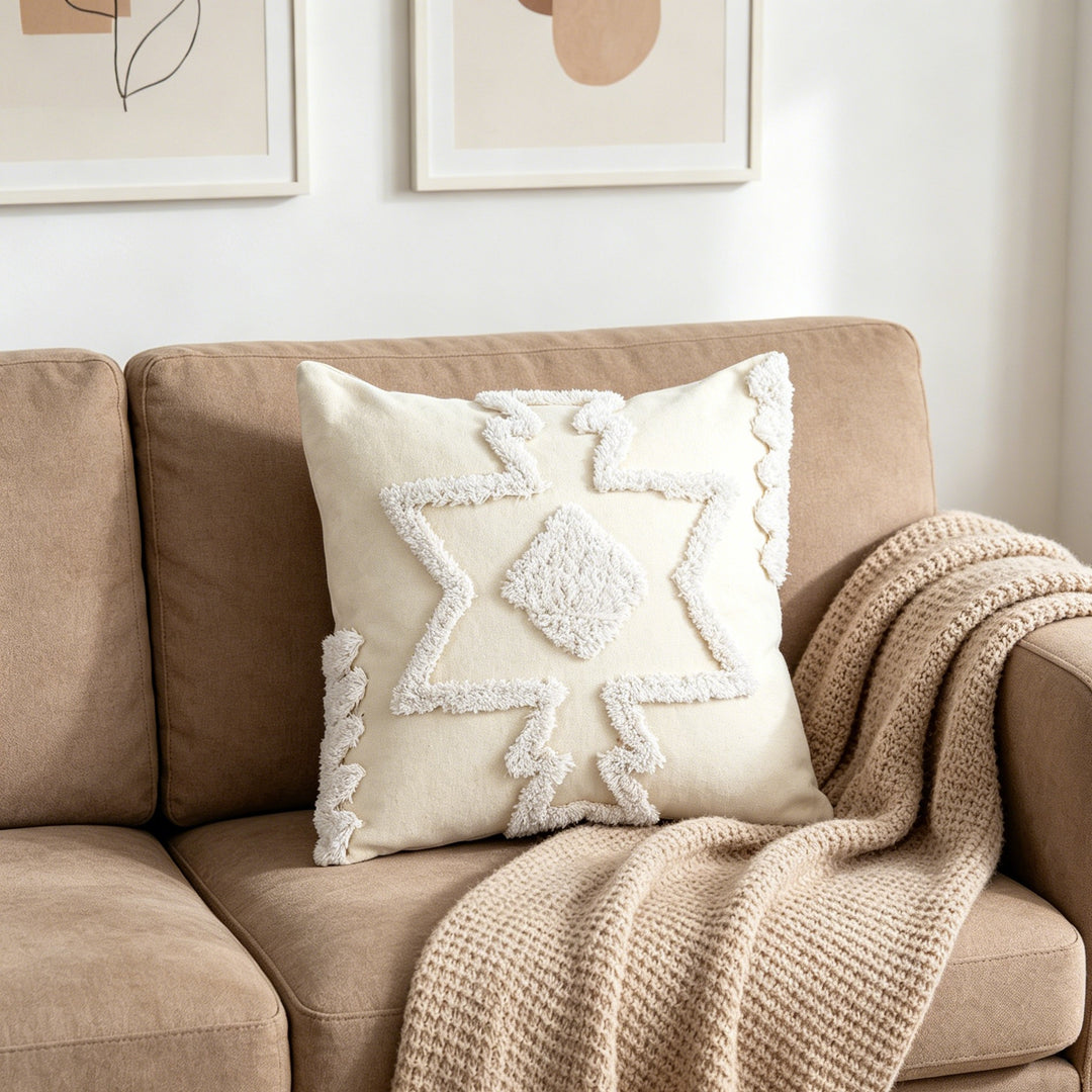Geometric Accent Cushion