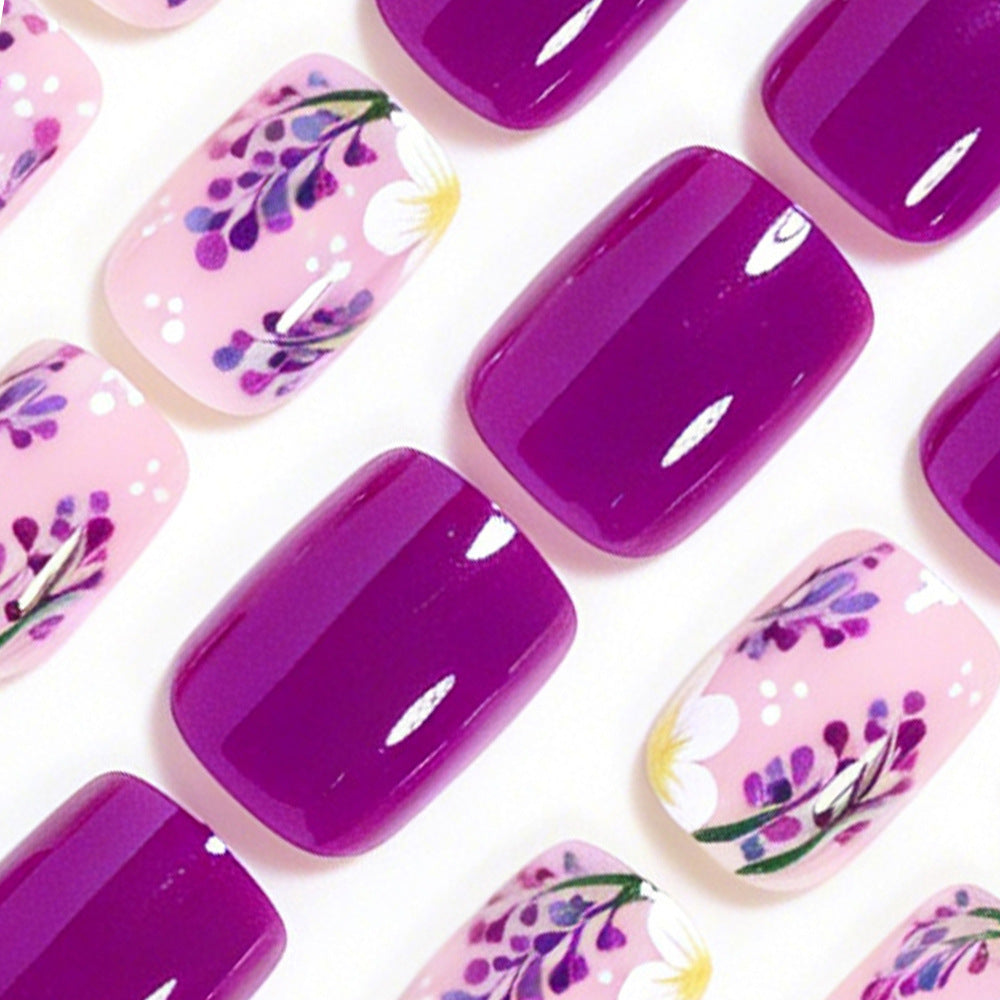 Floral Art Press-On Nail Set Kalsten
